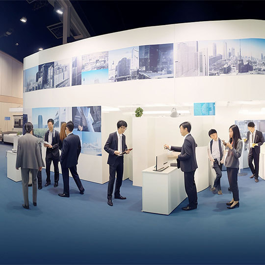 説明会・採用活動でのイメージアップに